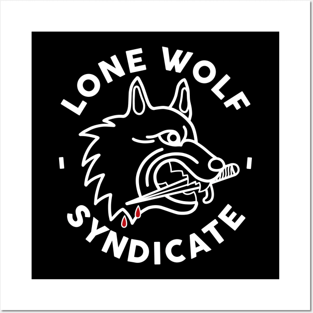 LONE WOLF SYNDICATE Wall Art by marcrave